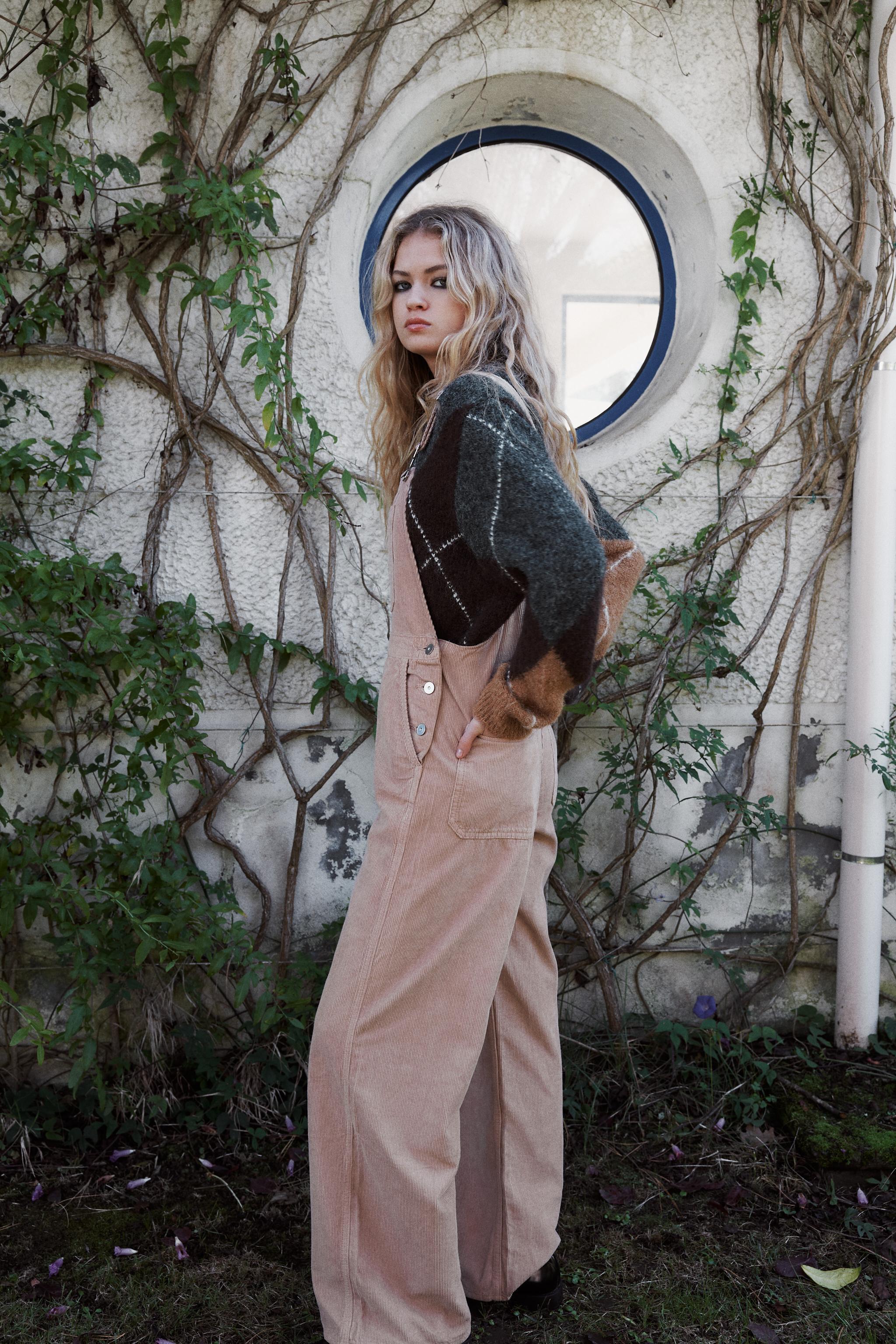 FULL LENGTH CORDUROY JUMPSUIT Product Image