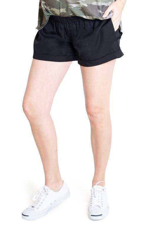 Ingrid & Isabel Elastic Waist Maternity Shorts Product Image