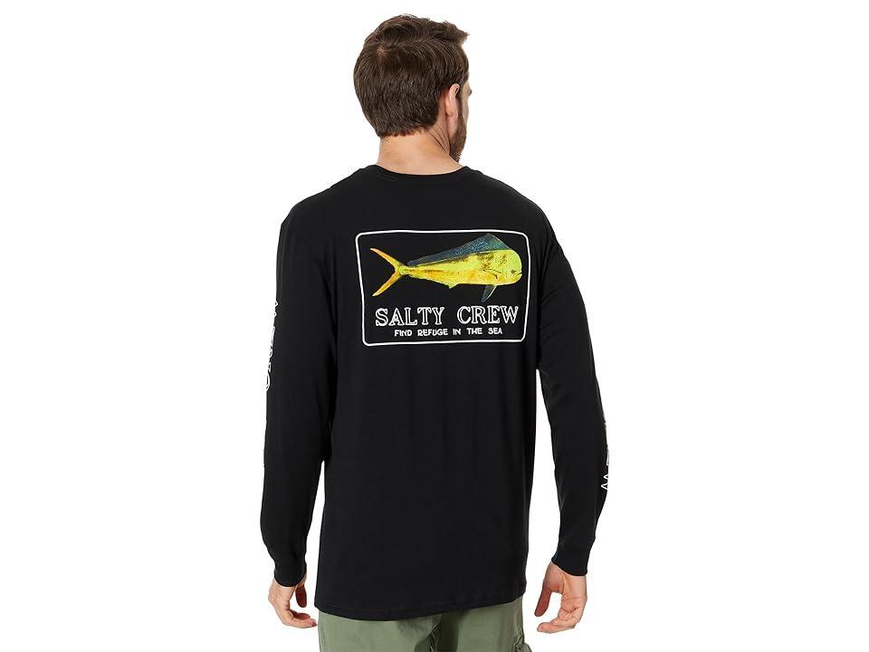 Salty Crew Golden Mahi Premium Long Sleeve Tee Men's Clothing Product Image