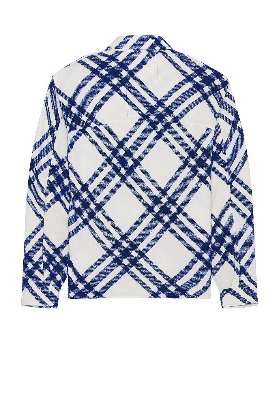 burberry Check Wool & Alpaca Blend Overshirt Product Image