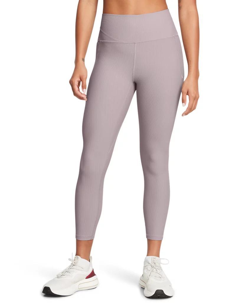 Womens UA Meridian Rib Ankle Leggings Product Image