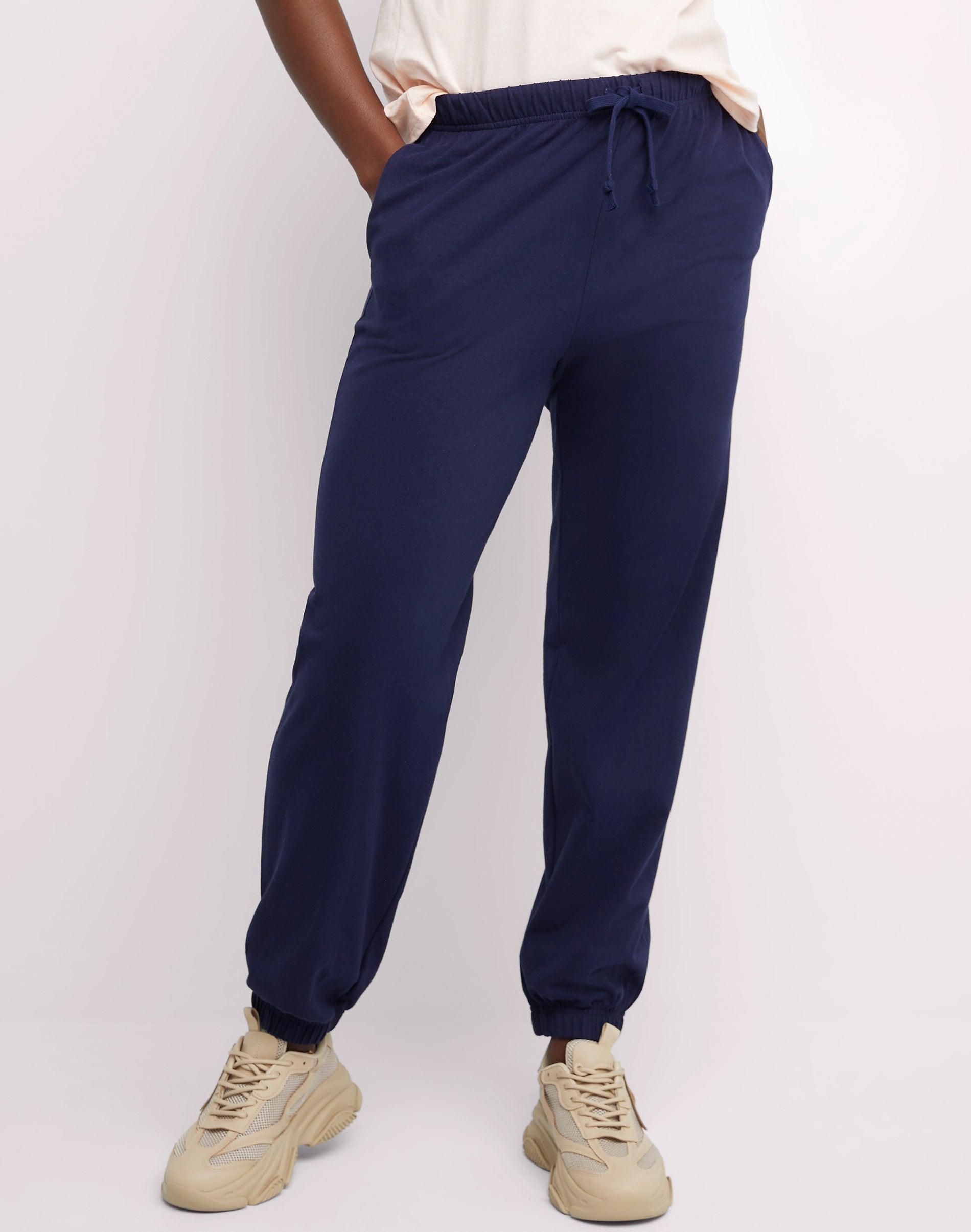 Hanes Essentials Women's Cotton Jersey Joggers, 29" Product Image