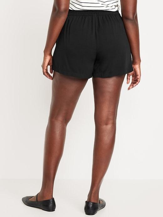 High-Waisted Playa Shorts -- 4-inch inseam Product Image