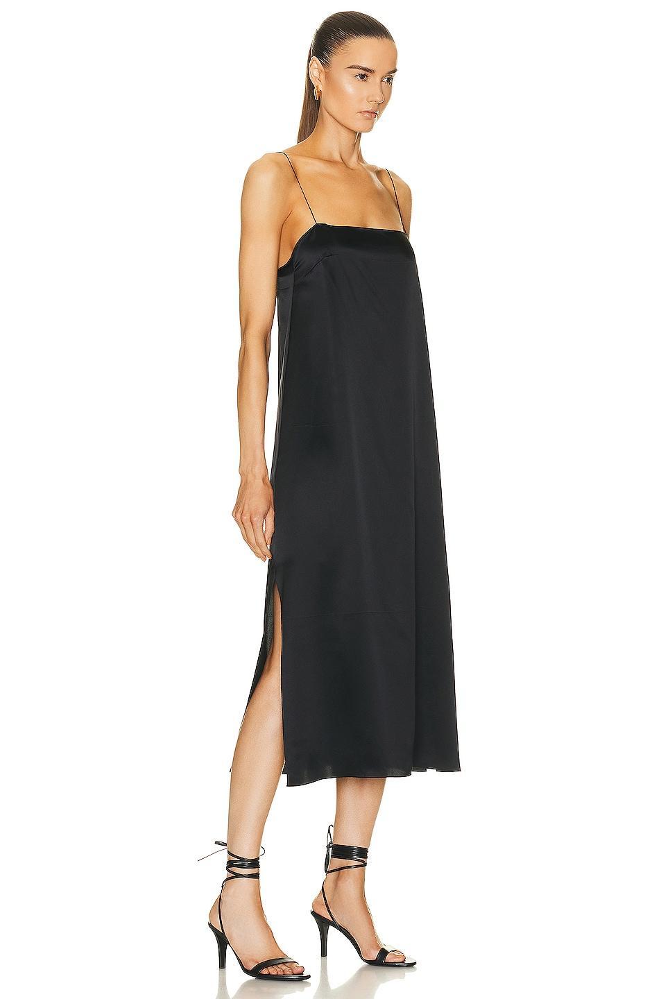 KHAITE Sicily Dress Black. (also in 0, 2, 6, 8). Product Image