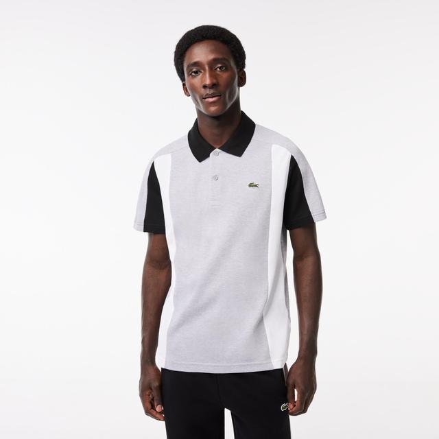 Men's Cotton Piqué Colorblock Polo Product Image