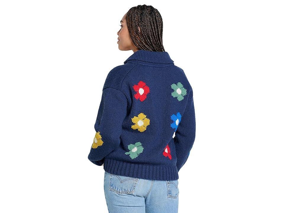 Toad&Co Nitsa Zip Cardigan (True Daisys) Women's Clothing Product Image