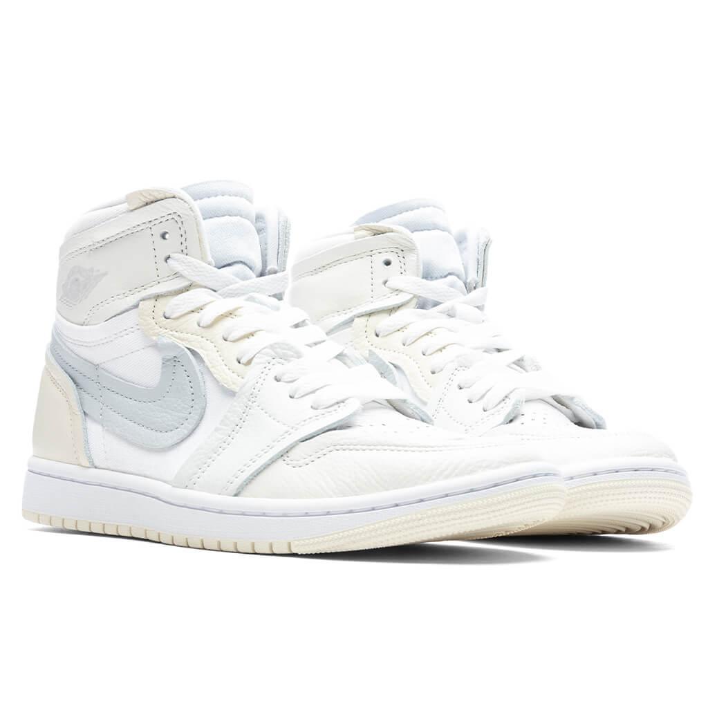 Air Jordan 1 MM High Women's - White/Pure Platinum/Sail Female Product Image