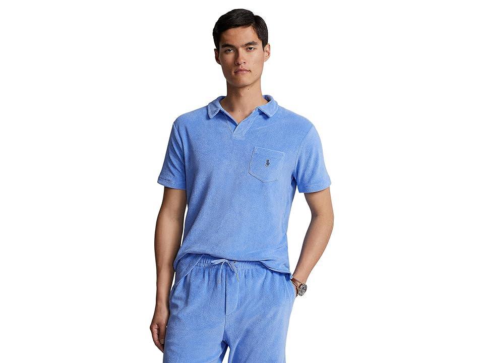 Polo Ralph Lauren Custom Slim Fit Terry Polo Shirt (Harbor Island ) Men's Clothing Product Image