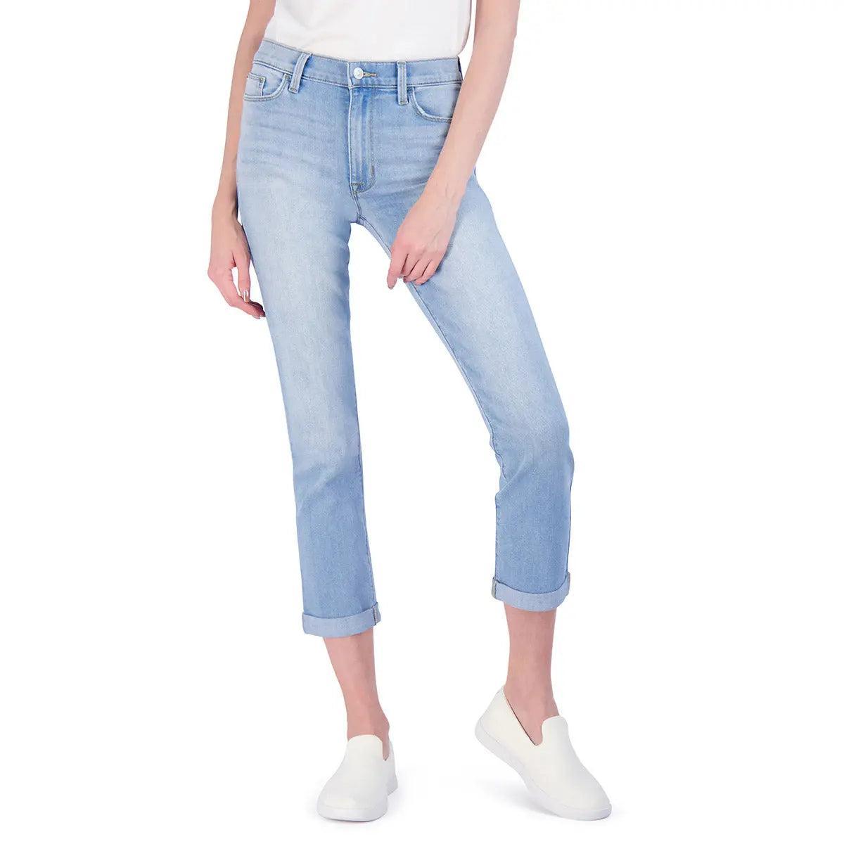 Hudson Women's Blair High Rise Straight Crop Jeans Product Image