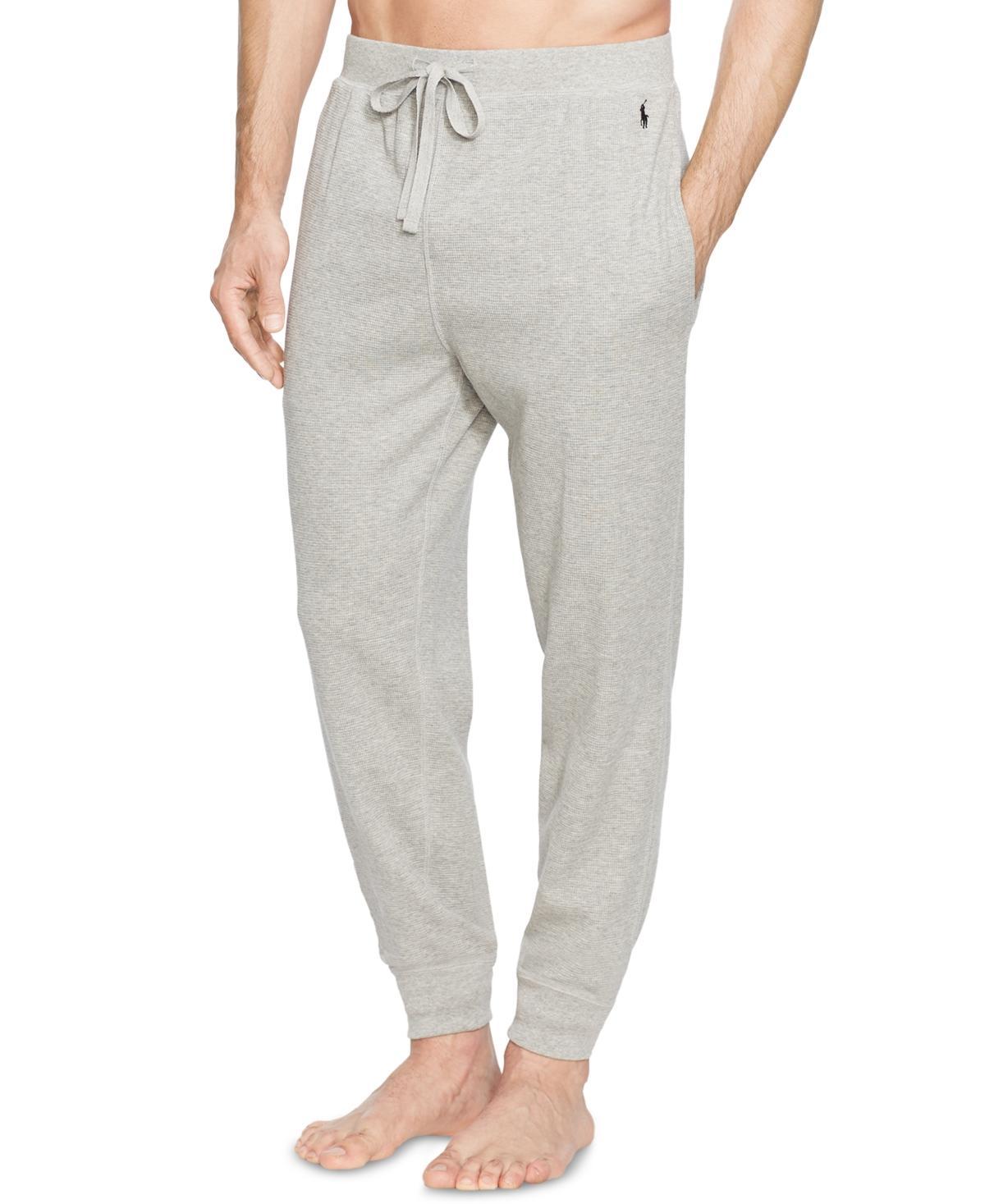 Polo Ralph Lauren Mens Waffle-Knit Sleep Jogger Pants Product Image