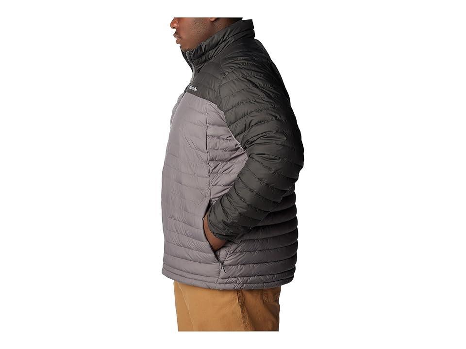 Columbia Big Tall Silver Falls Jacket (City Grey/Shark) Men's Clothing Product Image