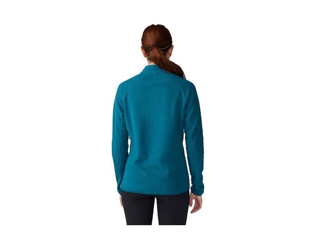 Mountain Hardwear Women's Microchill 1/4 Zip Pullover Glacial Heather Product Image