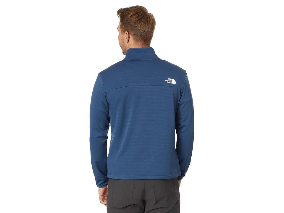 The North Face Cedar Trail Grid Fleece 1/4 Zip (Shady ) Men's Coat Product Image