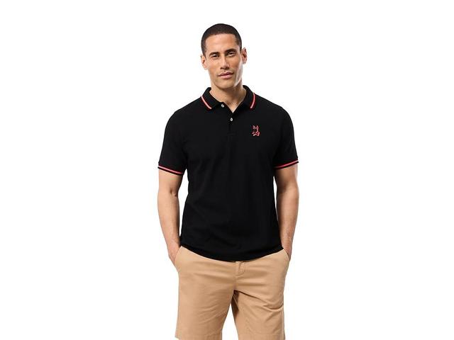 Psycho Bunny Groves Pique Polo Men's Short Sleeve Knit Product Image