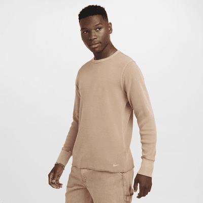 Nike Life Men's Heavyweight Waffle Long-Sleeve Top Product Image