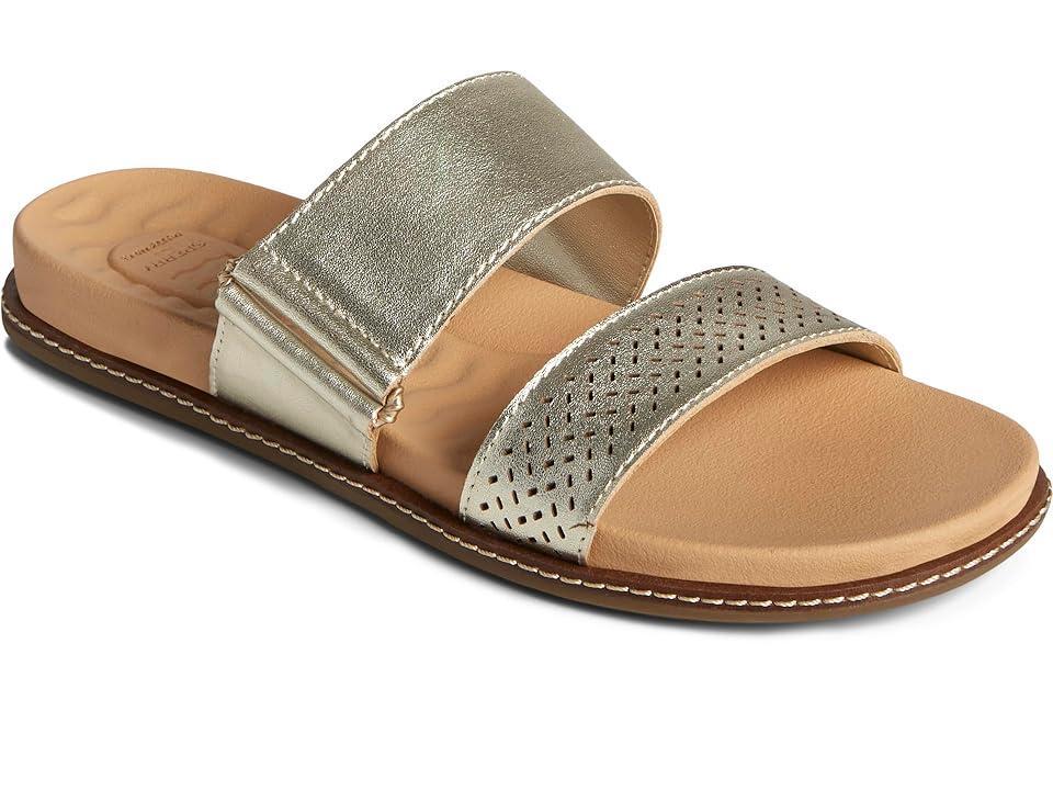 Sperry Waveside Plushwave Slide (Platinum) Women's Shoes Product Image