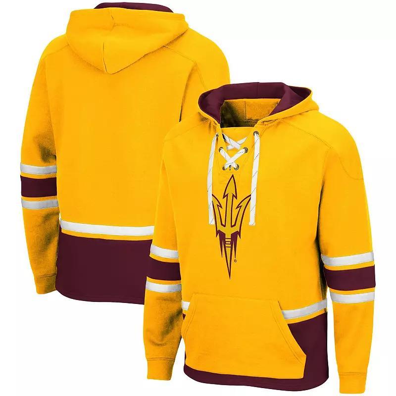 Mens Colosseum Arizona State Sun Devils Lace Up 3.0 Pullover Hoodie Product Image