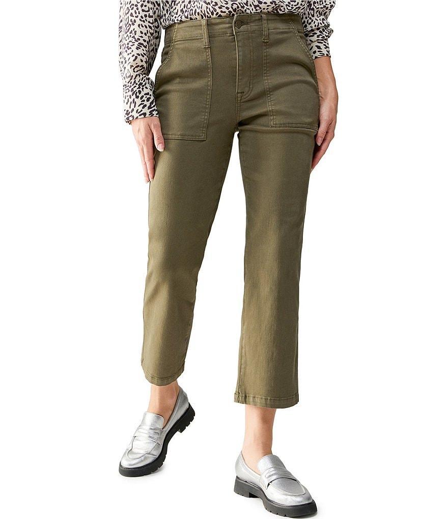 Sanctuary Vacation Mid Rise Cropped Flare Pant Product Image