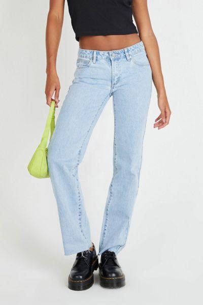 ABRAND Women's 99 Low Straight Katie Jeans Product Image