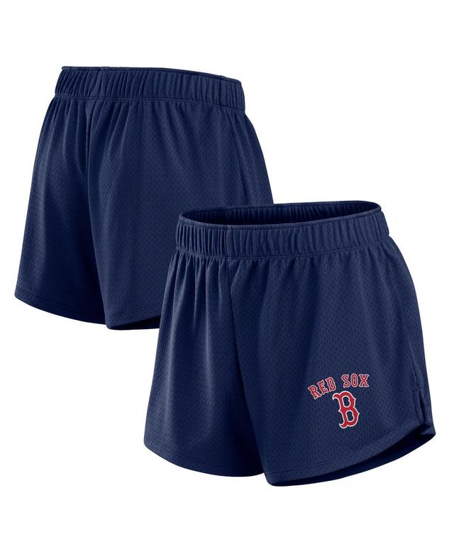 Womens Fanatics Atlanta Braves Mesh Shorts Blue Product Image