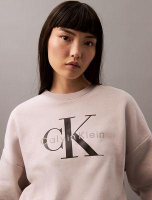 Monogram Logo Relaxed Crewneck Sweatshirt Product Image