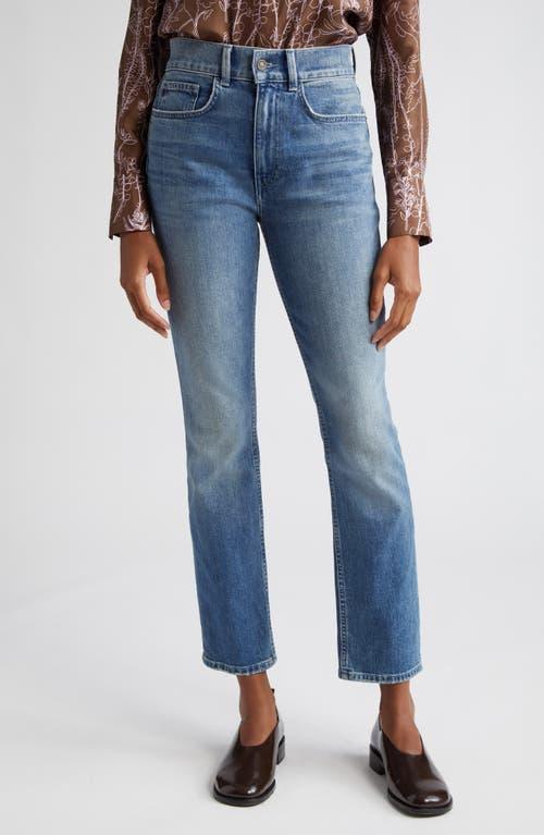 Lafayette 148 New York Reeve High Waist Straight Ankle Jeans Product Image