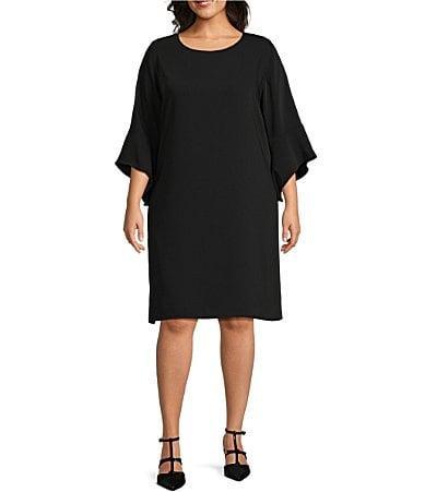 Womens Sunset Skies Julia Crepe Dress Product Image