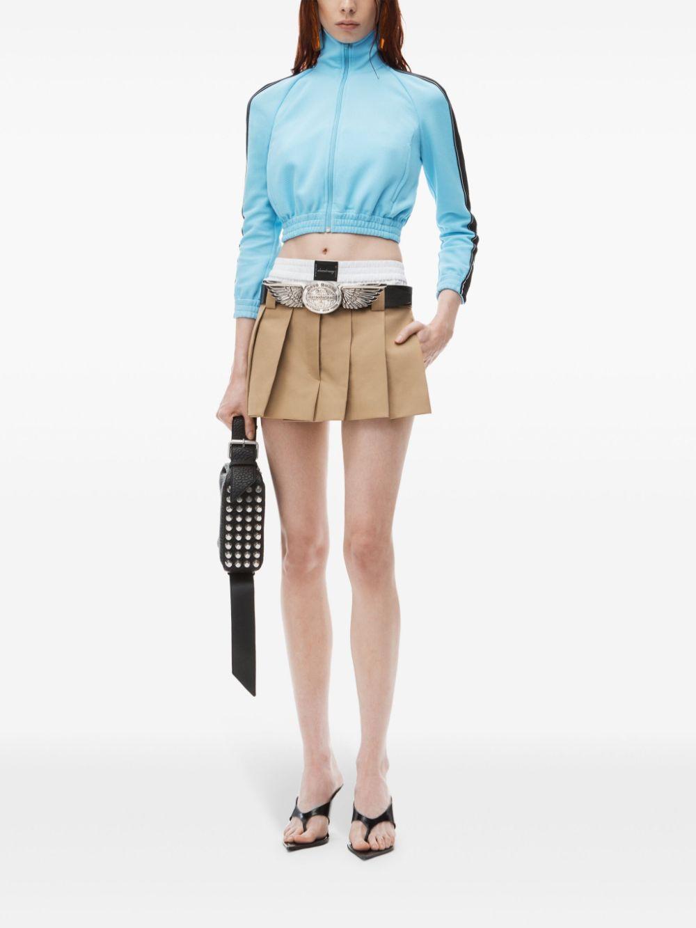 layered pleated skort Product Image