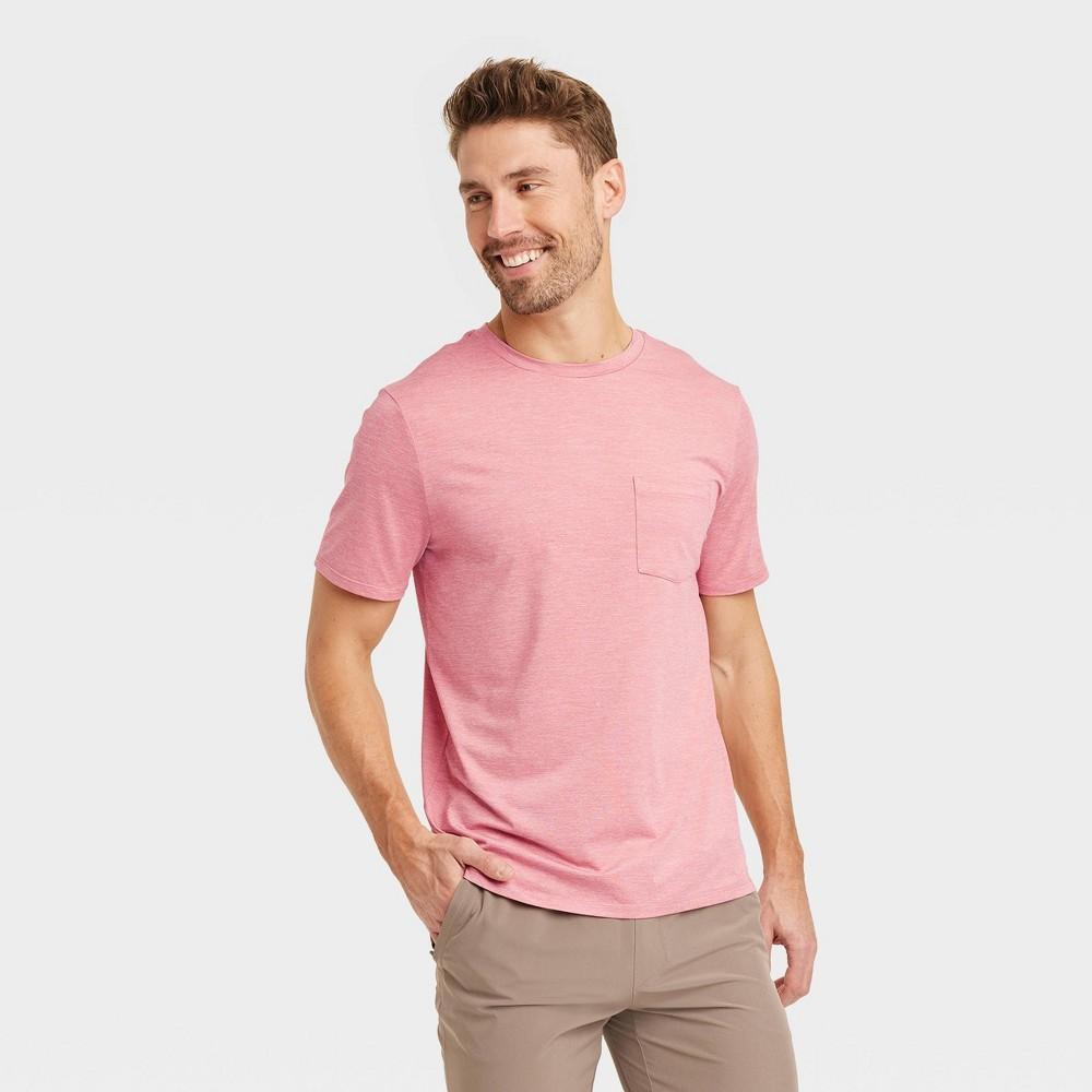 Mens Ventilated Pocket T-Shirt - All In Motion Rose XXL Product Image