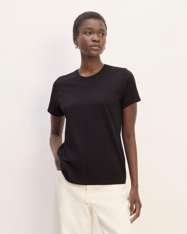 Womens Organic Cotton Slim Crew T-Shirt by Everlane Product Image