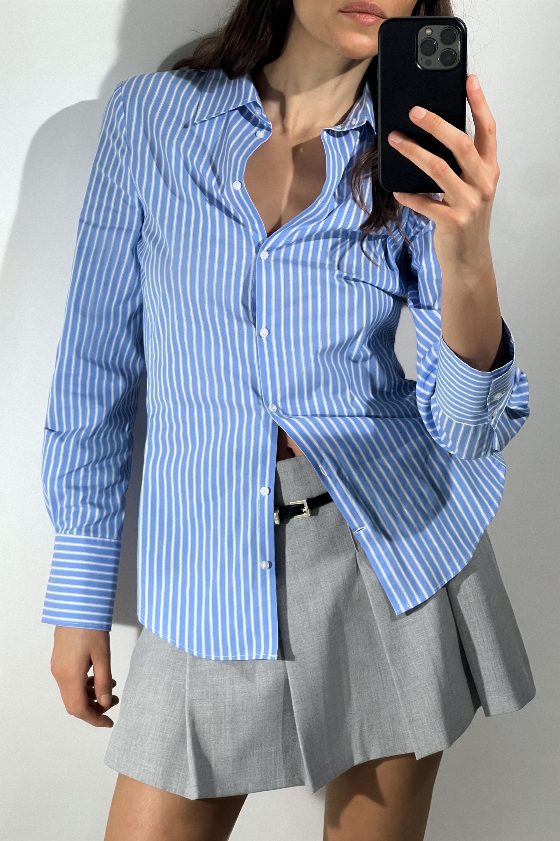 FITTED POPLIN SHIRT product image