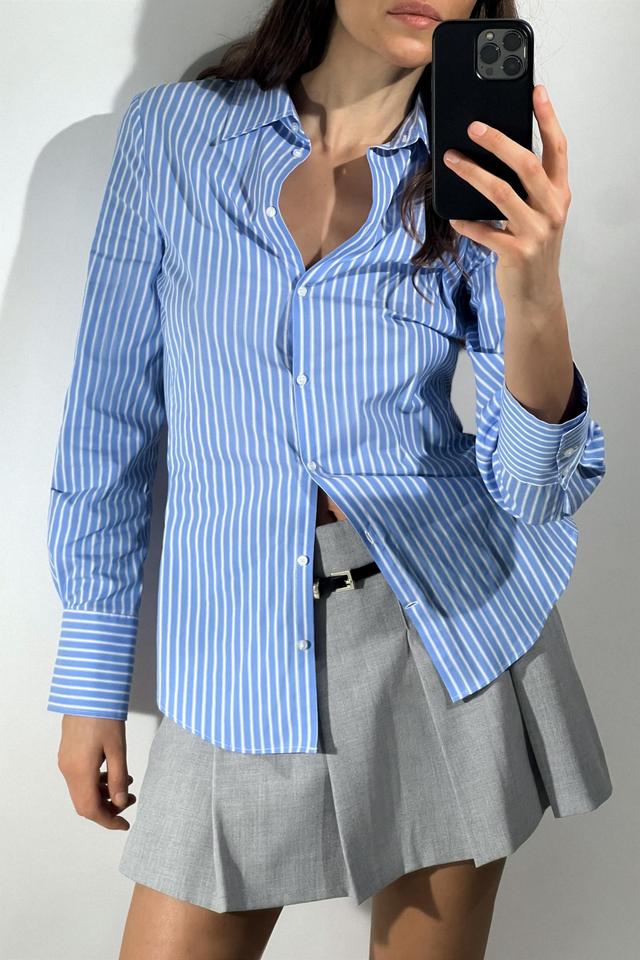 FITTED POPLIN SHIRT Product Image