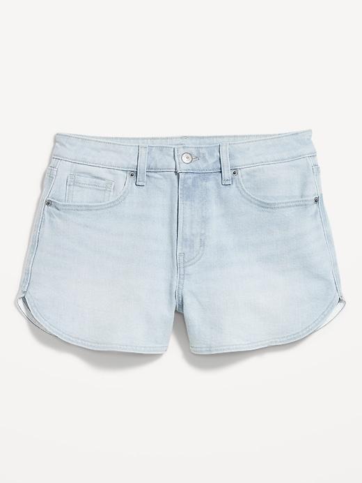 High-Waisted OG Jean Shorts -- 3-inch inseam Product Image