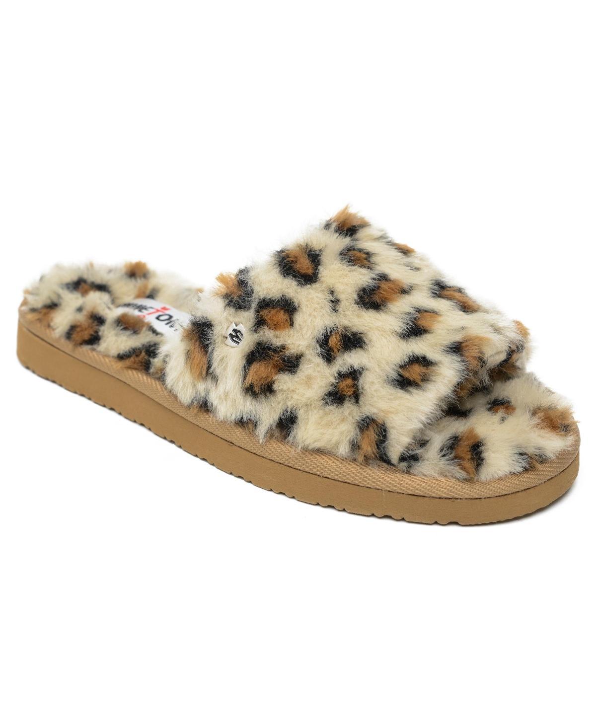 Minnetonka Faux Fur Slide Slipper Product Image