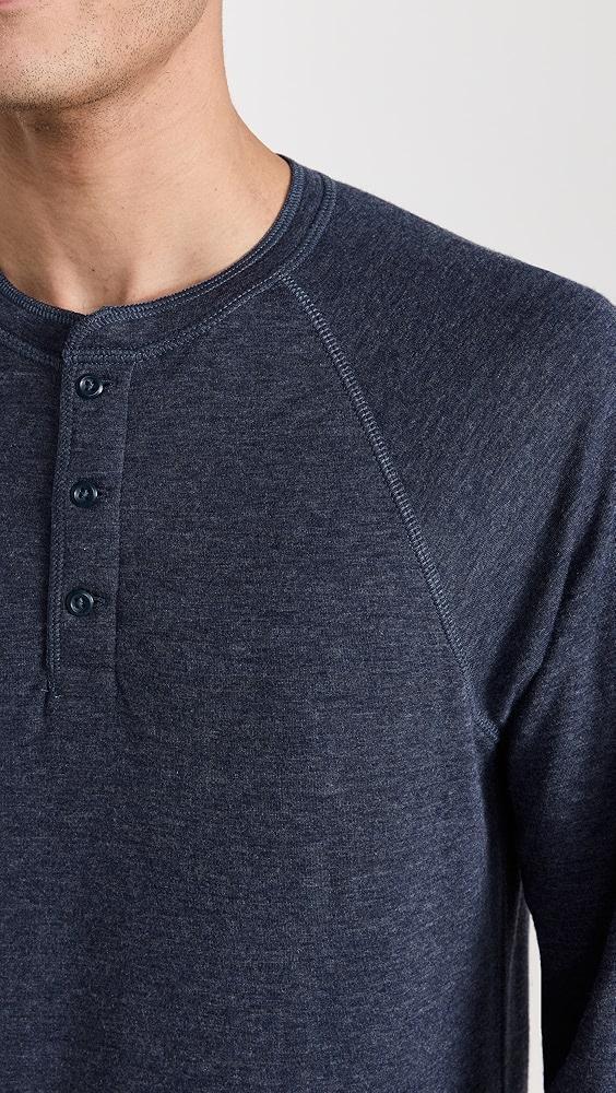 Faherty Cloud Long Sleeve Henley | Shopbop Product Image