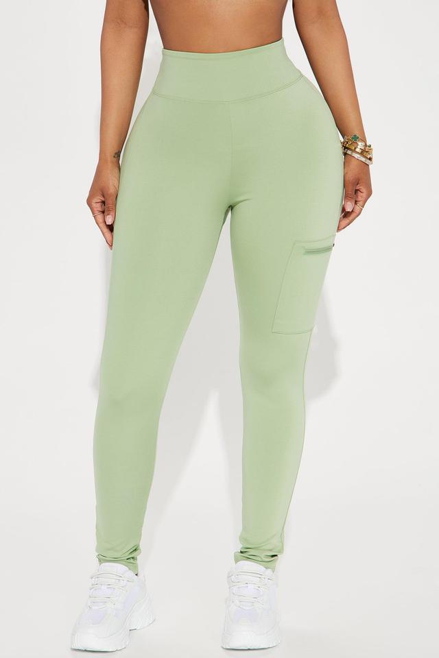 Pace Yourself Elevate Active Legging - Sage Product Image