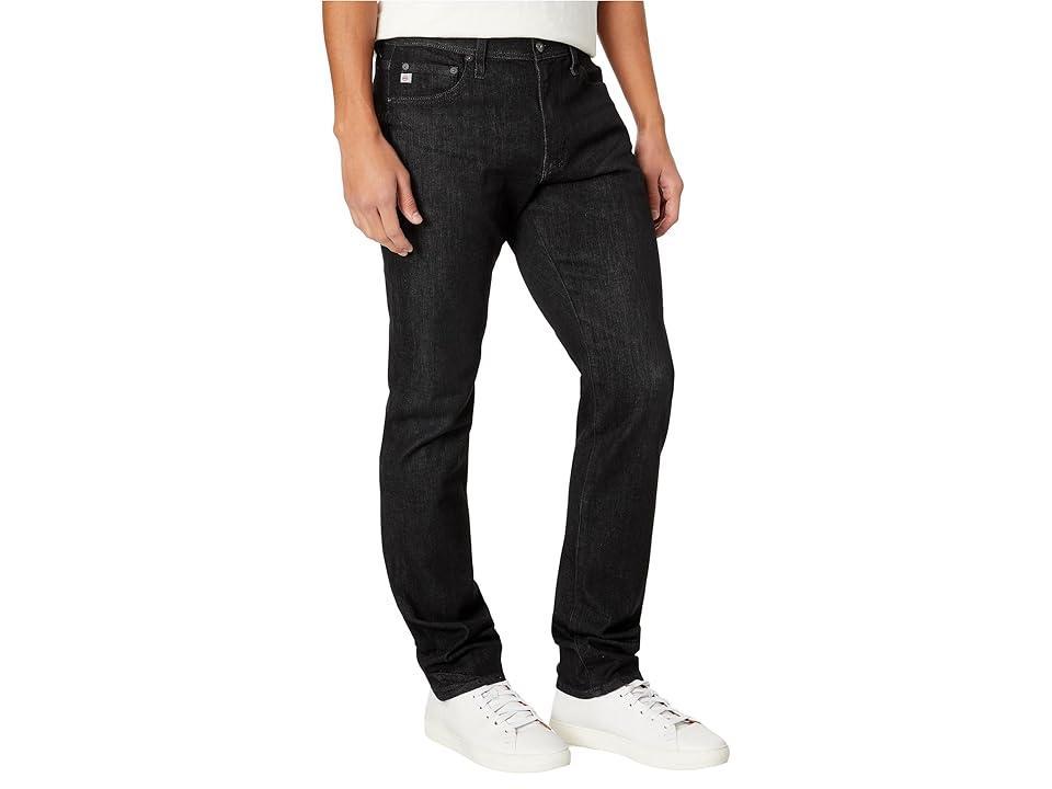 Ag Everett Straight Jeans in Black Marble Product Image