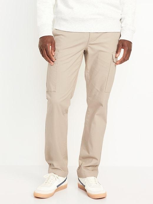 Straight Refined Tailored Cargo Pants Product Image