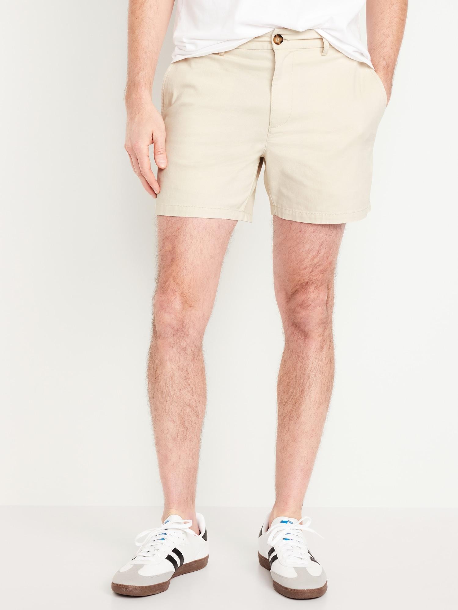 Slim Built-In Flex Rotation Chino Shorts for Men -- 5-inch inseam Product Image