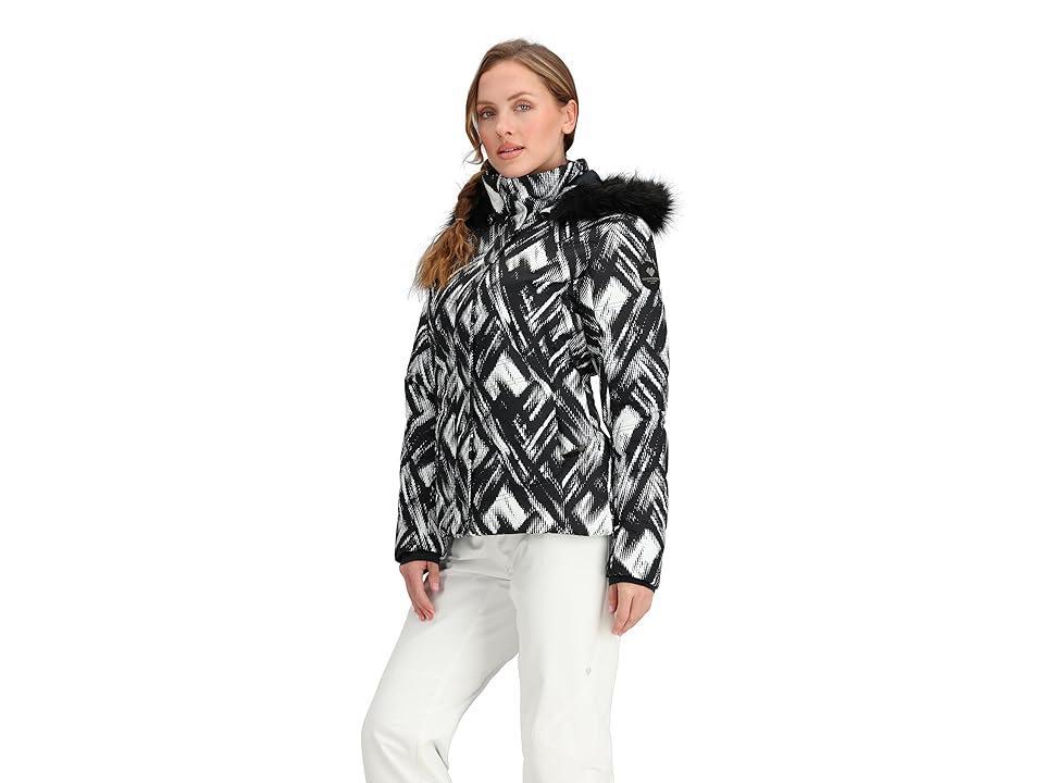 Obermeyer Tuscany II HydroBlock Long Sleeve Faux Fur Trim Hooded Jacket Product Image