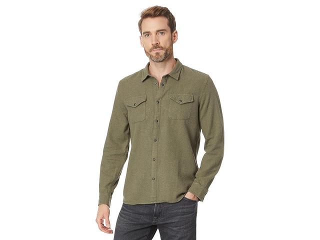 John Varvatos Marshall Sport Shirt W544Z3 (Sage Brush) Men's Clothing Product Image