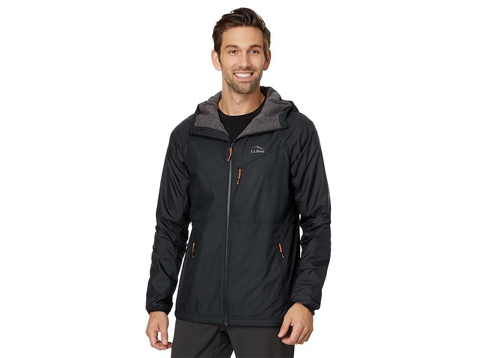 L.L.Bean Bean's Performance Fleece-Lined Windbreaker Tall (Midnight ) Men's Jacket Product Image