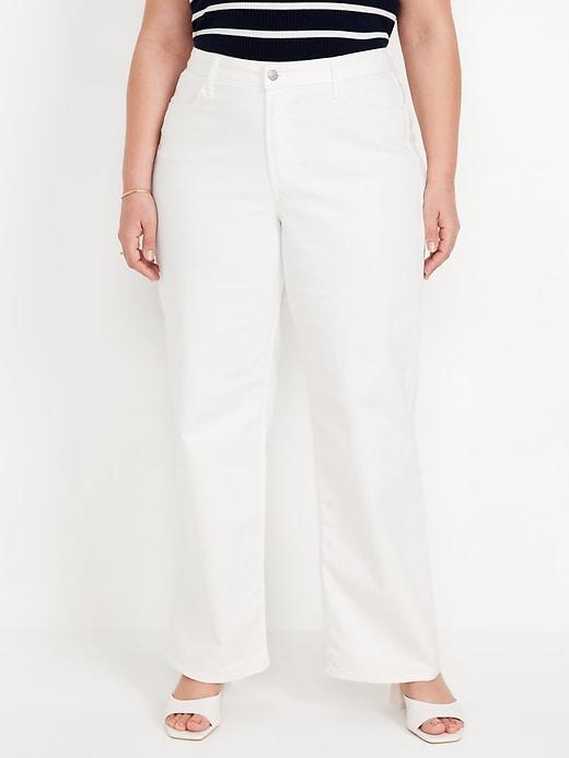 High-Waisted Wow Wide-Leg Jeans product image