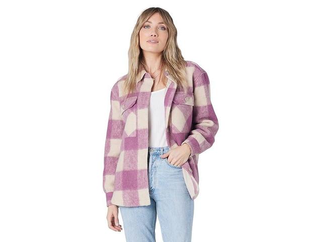 Saltwater Luxe Mark Jacket (Rose) Women's Clothing Product Image