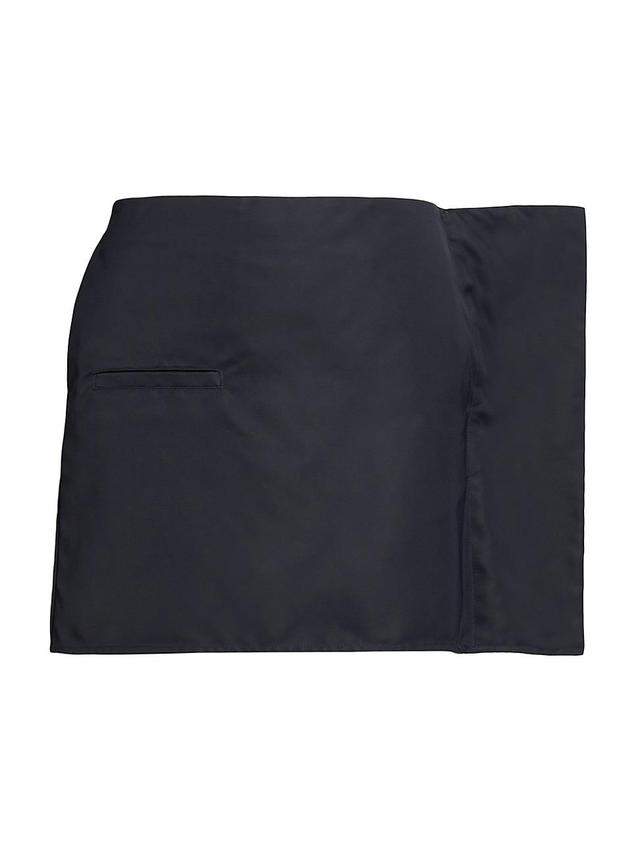 Womens Draped Side Miniskirt Product Image