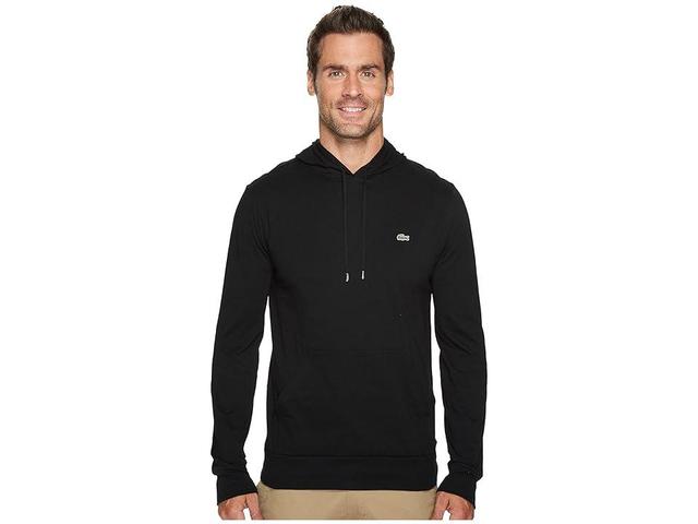 Lacoste Jersey Long-Sleeve Hooded Tee Product Image