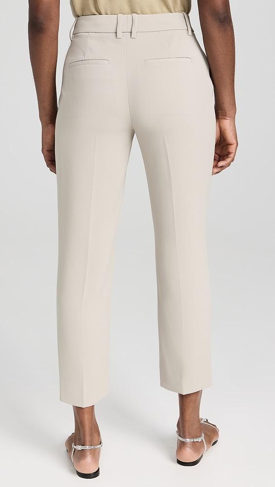 Vince Crepe Tailored Straight Leg Pants | Shopbop Product Image