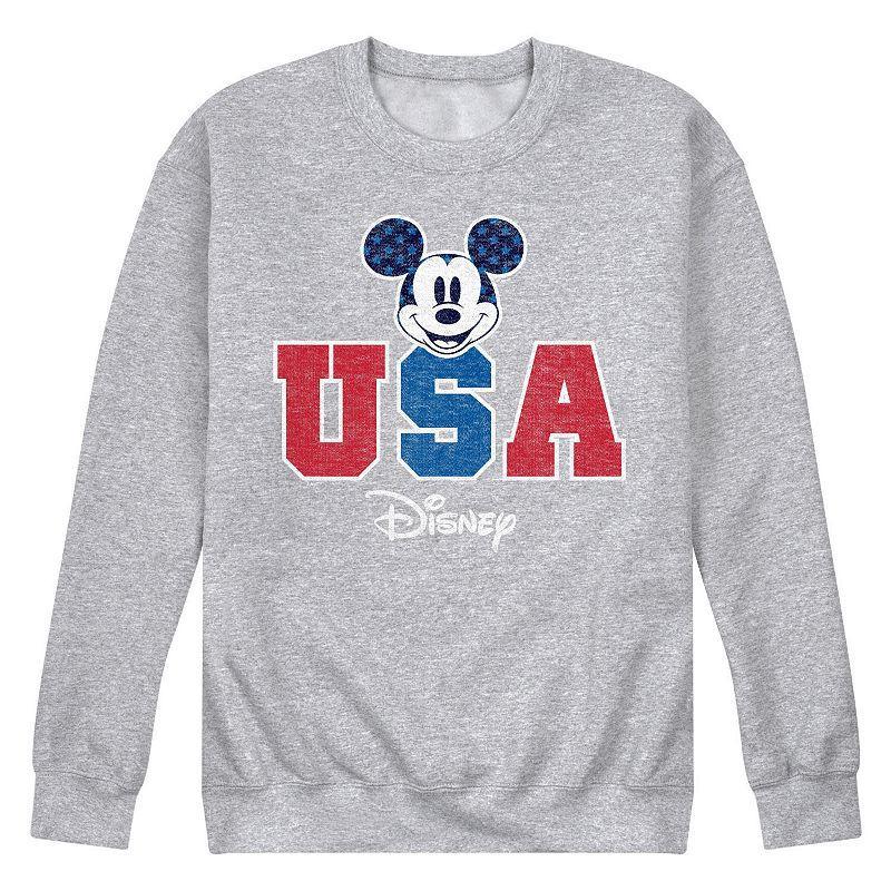 Disneys Mickey Mouse Mens USA Fleece Sweatshirt Product Image