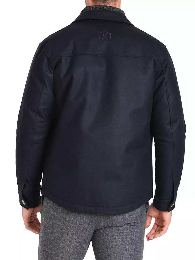 Wool-Blend Down Field Jacket Product Image