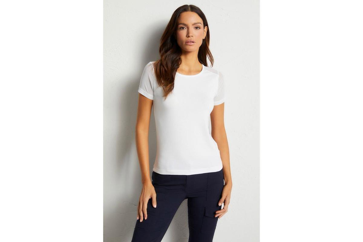 Anatomie Womens Melissa Pima Cotton T-Shirt Product Image